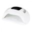 UV/LED lampa na nechty Glow S1 168W strieborný pruh