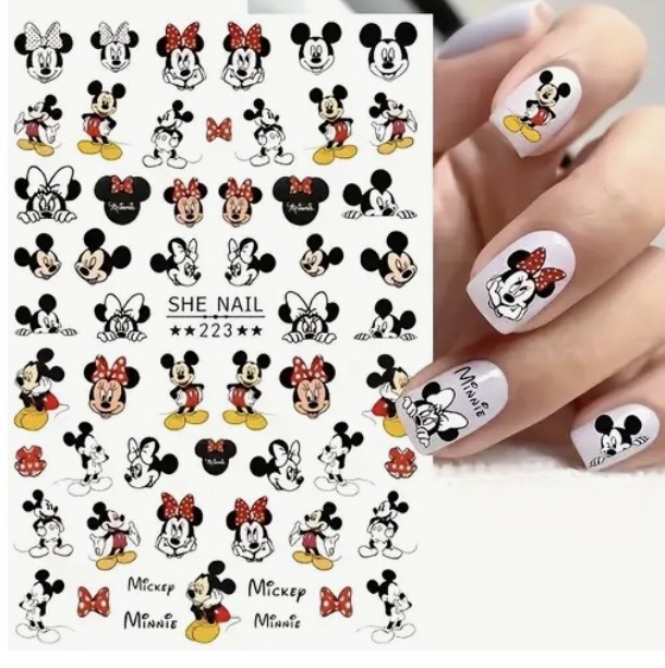 Vodolepky na nechty -Disney Mickey